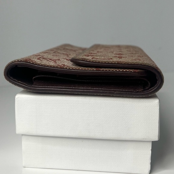 ♥️LOUIS VUITTON Monogram Mini Portotrezole Long Wallet RARE!! ❤️ - Picture 5 of 11